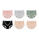 M297-Textured Boxer Shorts-E Set-Pink+Gray Purple+Green+Black+Skin+Skin (6 Pack)