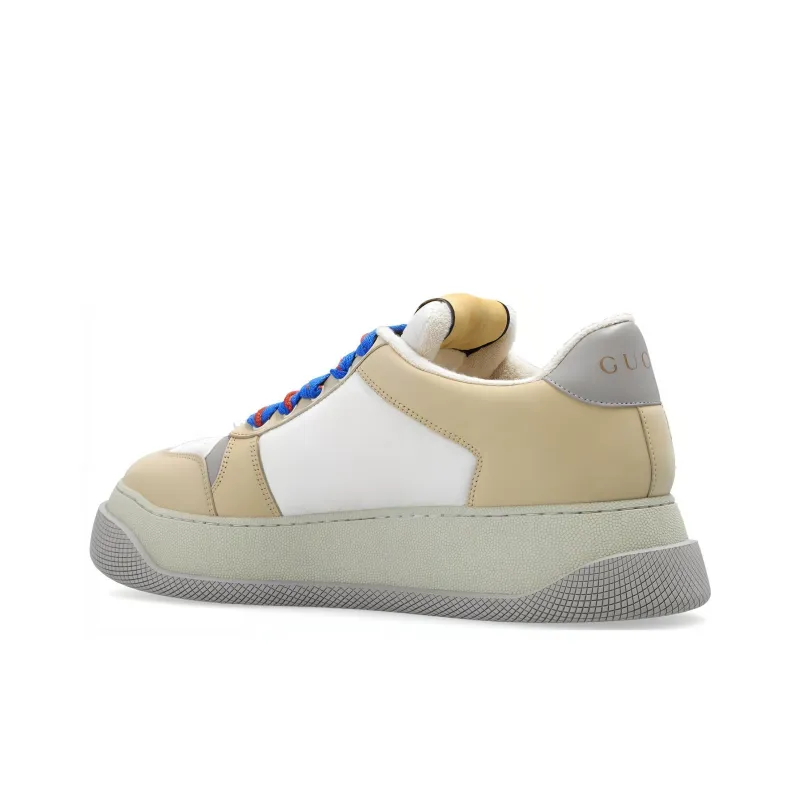 GUCCI Screener Sneaker 'GG Monogram Beige Grey'-3