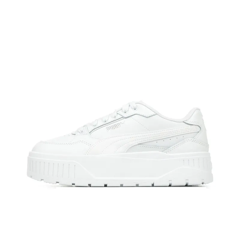 PUMA Karmen Anti Slip Wear Resistant Low Top Casual Shoes Women's White-0