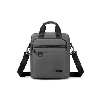 Yalu Oxford Handbag Regular Men's Gray/Black/Dark Blue
