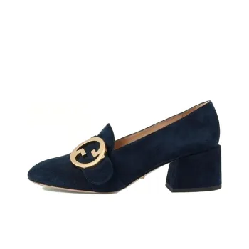 GUCCI Blondie Loafers Women's Blue