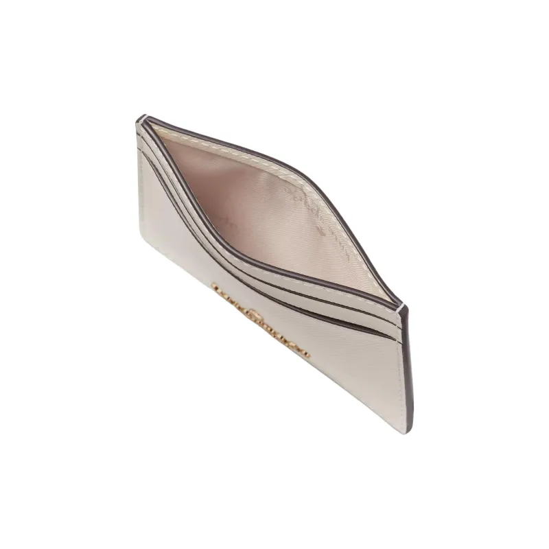 Kate Spade Saffiano Leather Card Holder Small Size Women's Egg White Crispy Skin-2