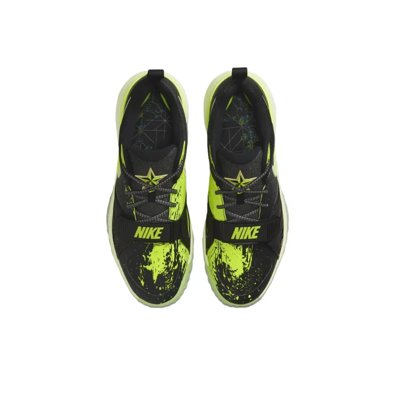 Nike Air Zoom Diamond Elite Turf Black Life Lime Volt-3