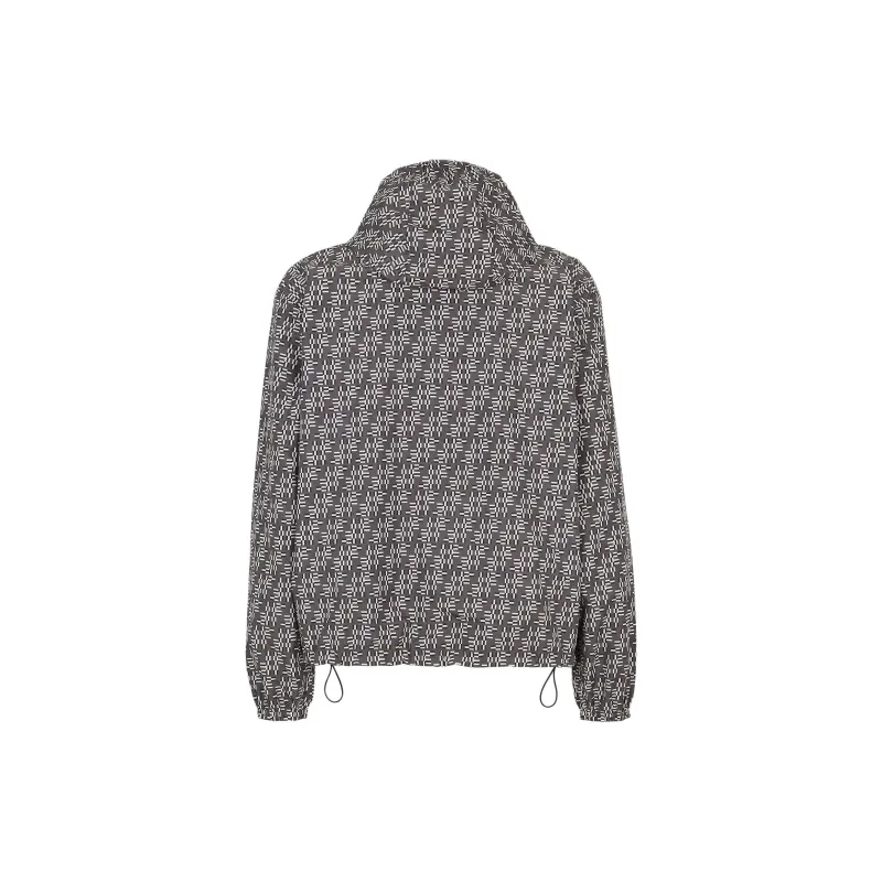 FENDI Ff Jacquard Hooded Tunic Jacket-1