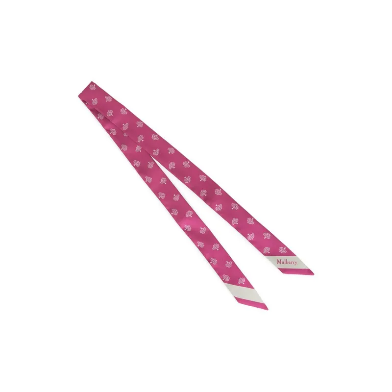 Mulberry Silk Scarves Women's Pink-1