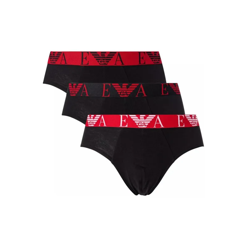 EMPORIO ARMANI Underpants Men's 3 Pack Black-0