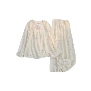 Ta Yan Pajama Set Women's Apricot