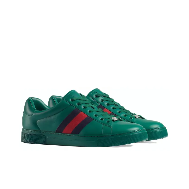 GUCCI Ace Sneaker 'Green Blue Red'-1