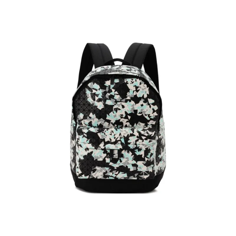 ISSEY MIYAKE Kuro Cotton With Nylon Backpack Unisex Black Print-0