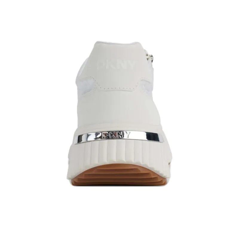 DKNY Low-Top Casual Shoes Women's White-4