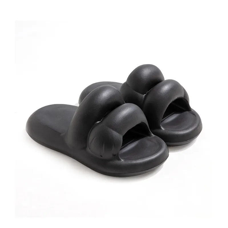 RUN MANNER Quiet, Slip Resistant, Odor Resistant Slide Slippers Women's-4