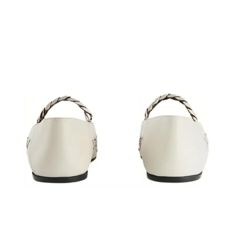 GUCCI Lovelight Women's Casual Shoes Women's White Blue-3