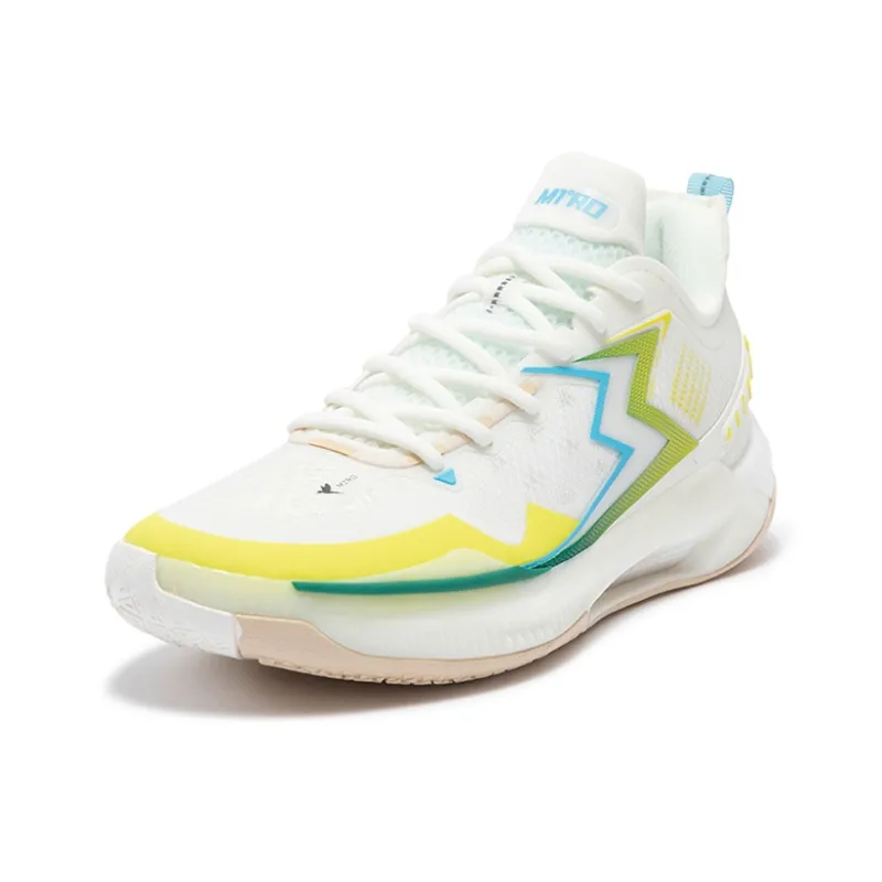 361° BIG3 5.0 Quick PRO Basketball Shoes Men Low Top Feather White/Malt Light Brown-1
