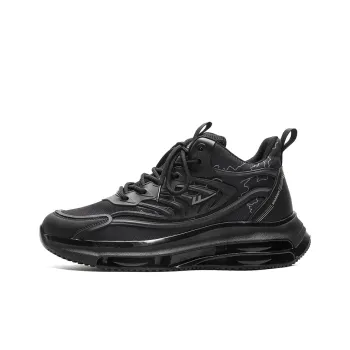 Warrior High Top Running Shoes Men's Black