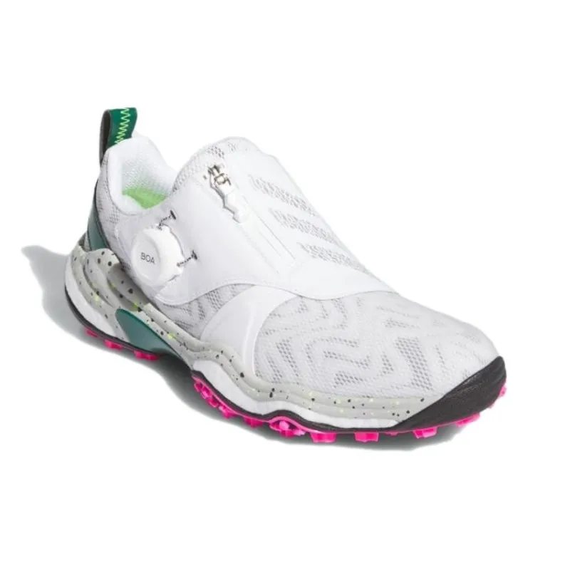 Adidas Codechaos Boa 25 Golf Cloud White Silver Metallic Collegiate Green Women's-2