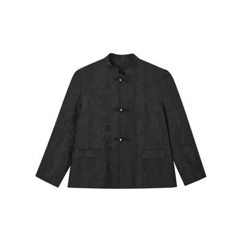 EARL JOEL Jackets Unisex National Style Black