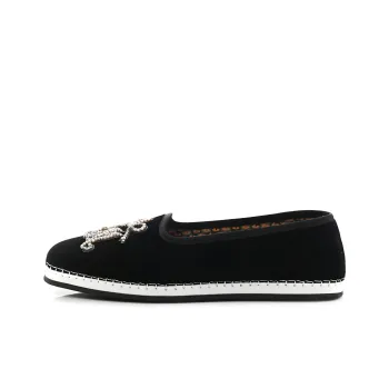 GUCCI Velluto Marmara Loafers Men's Black