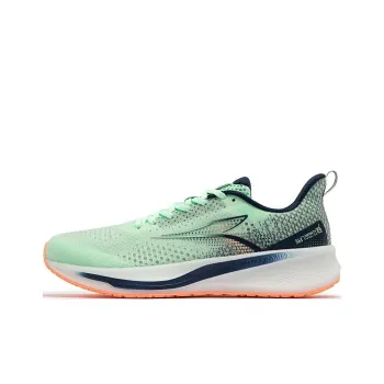 361° Wing Gundam 5.0 Abrasion Resistant Low Top Running Shoes Men's Green Blue