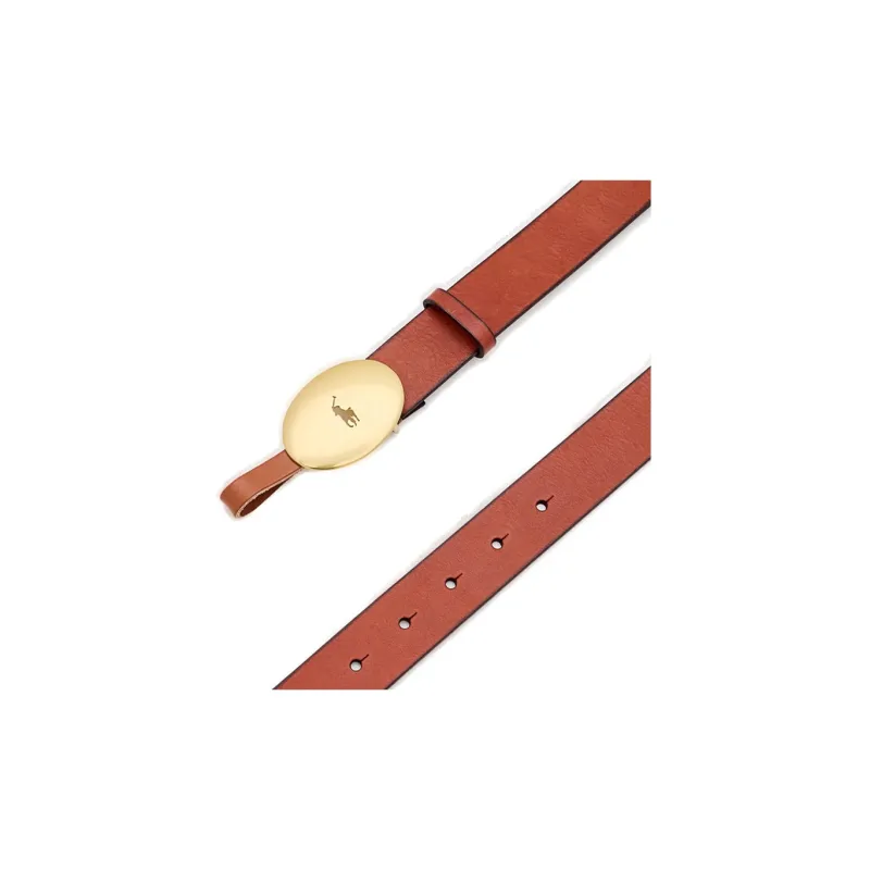Polo Ralph Lauren Logo Plaque Buckled Belt-2