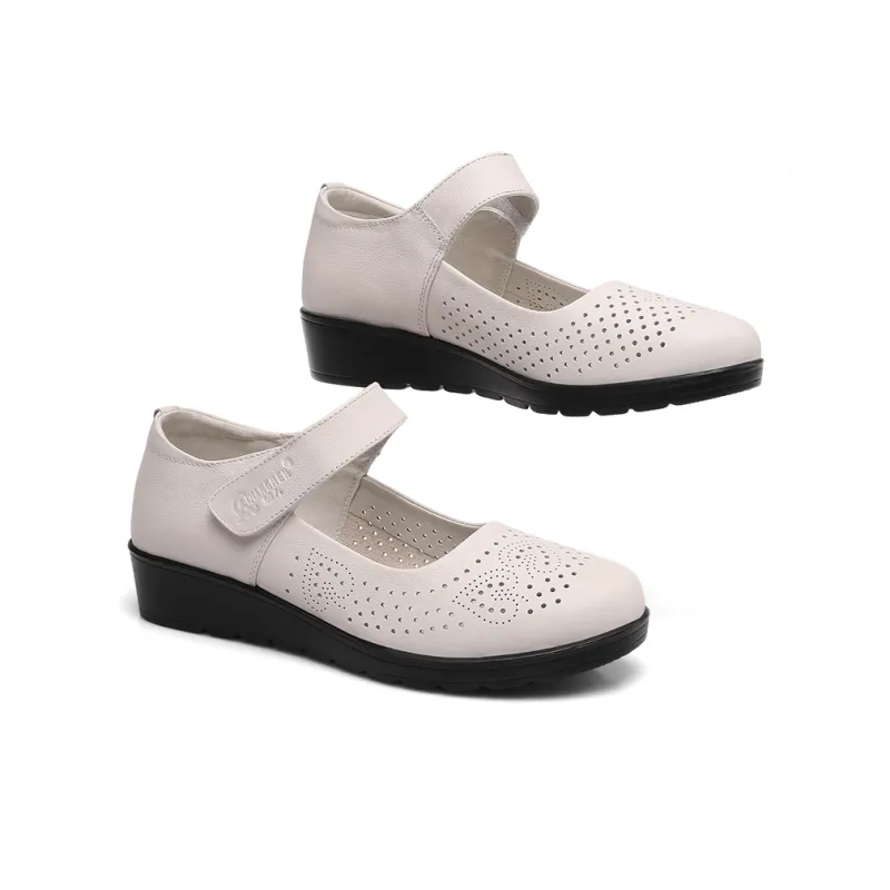 Strongman 3515 Women's Casual Shoes Black Beige White-8