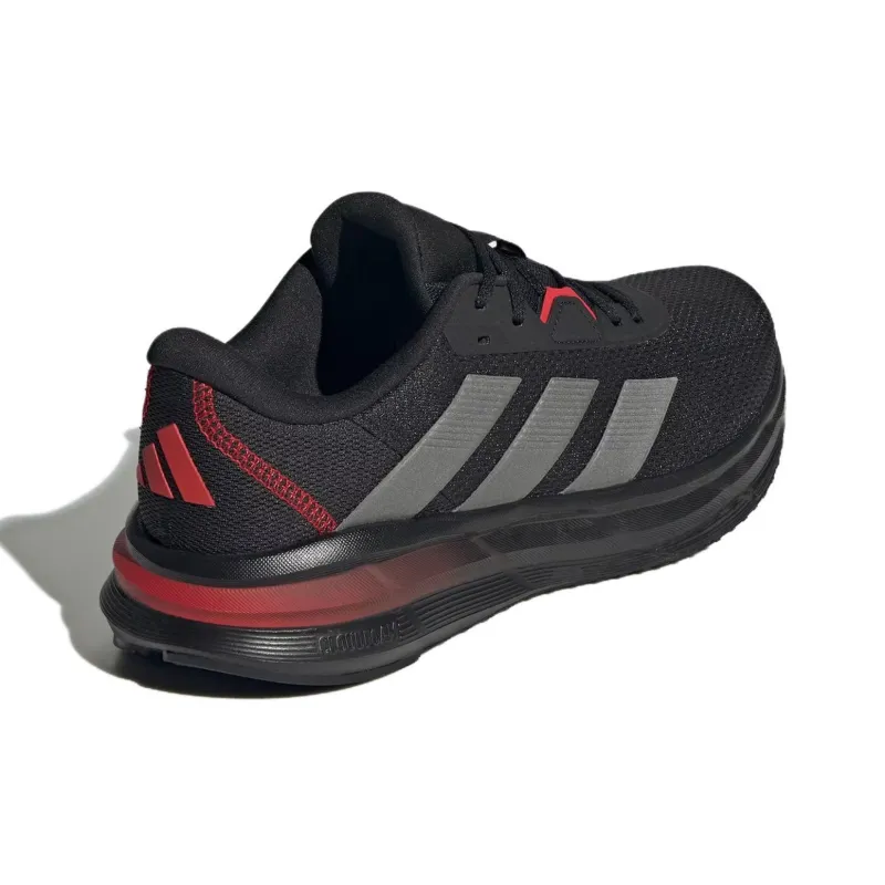 Adidas Galaxy 7 Core Black Iron Metallic Better Scarlet-3
