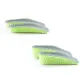 [2 Pack 1.5+3.5cm]Popcorn 7/8 Insole-Arch Support