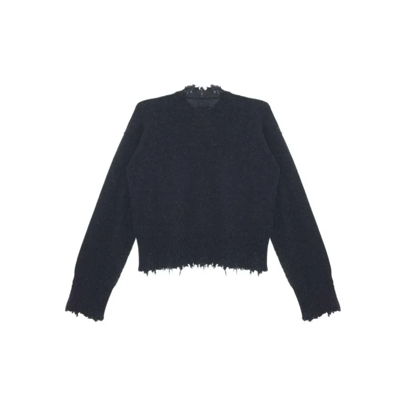 UMA WANG Raw Edge Drop Shoulder Jumper-1