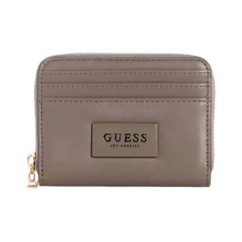 GUESS Artificial Leather Wallet Small Size Women's Gray