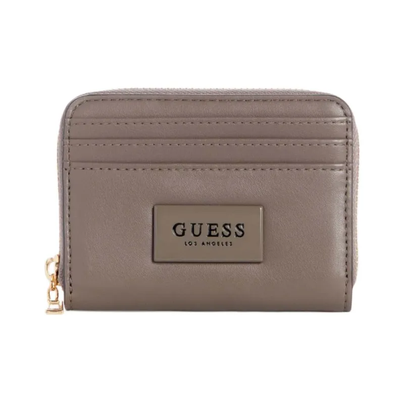 GUESS Artificial Leather Wallet Small Size Women's Gray-0