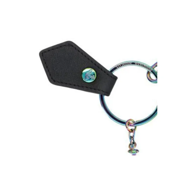 Vivienne Westwood 3D Orb Iridescent Keyring-2
