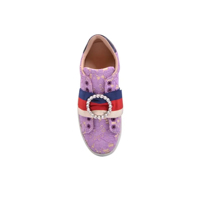 GUCCI Ace Lace Sneakers-4