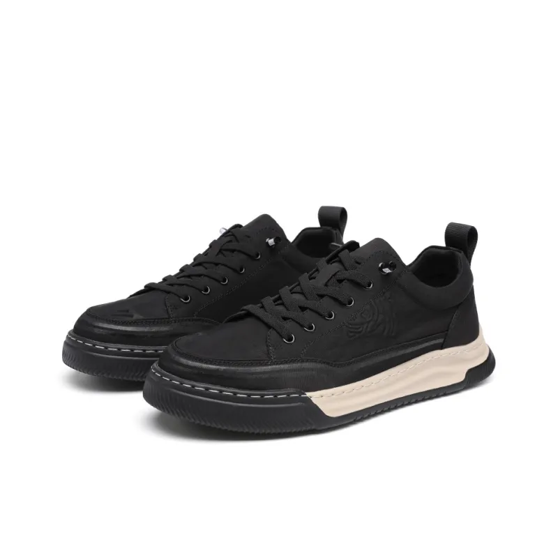 Devanro Moisture Wicking Wear Resistant Breathable Quick Drying Slip Resistant Low Top Canvas Shoes Men's-2