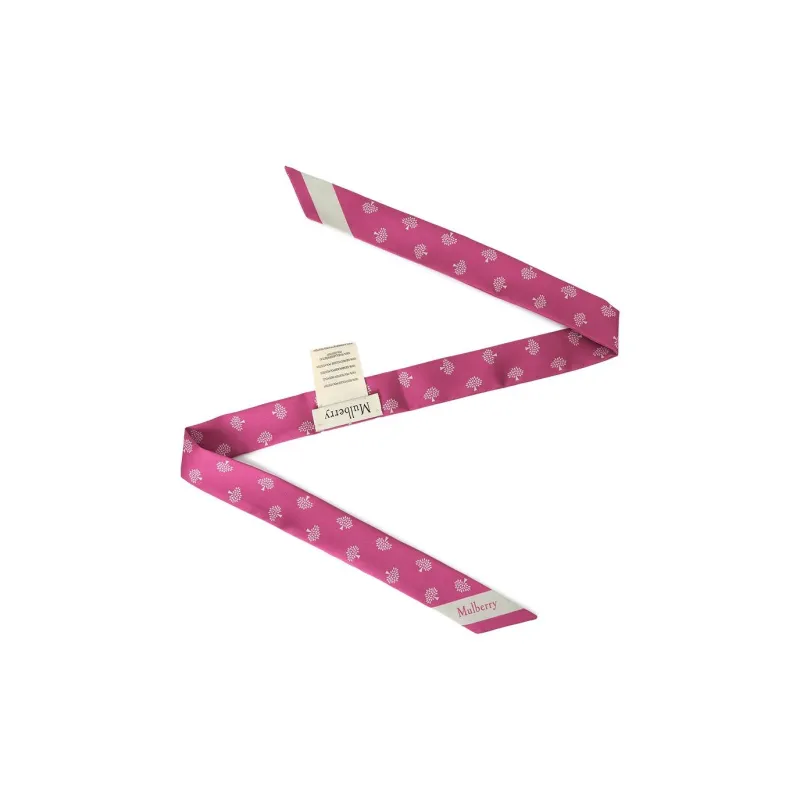Mulberry Silk Scarves Women's Pink-2