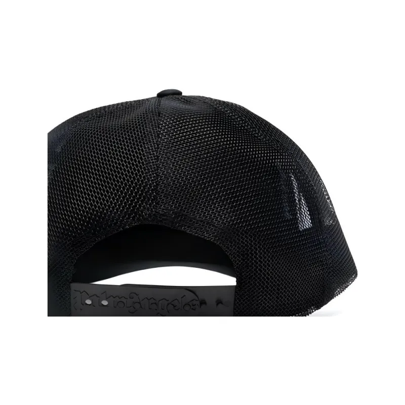 PALM ANGELS Monogram patch Cap-1