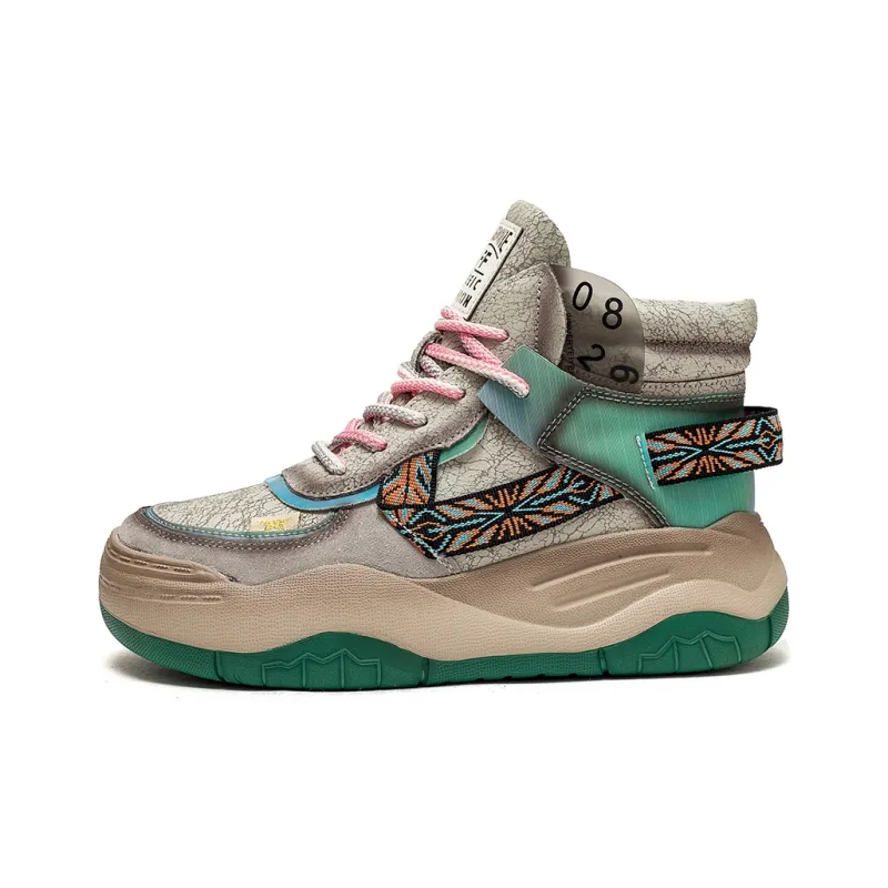 MATA High-Top Chunky Sneakers Women's-0
