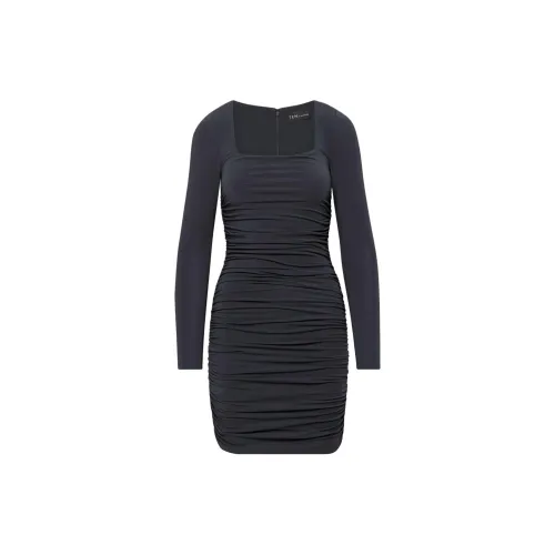 ARITZIA Long-Sleeved Dresses Women's Dark Night Navy/Blackout Navy