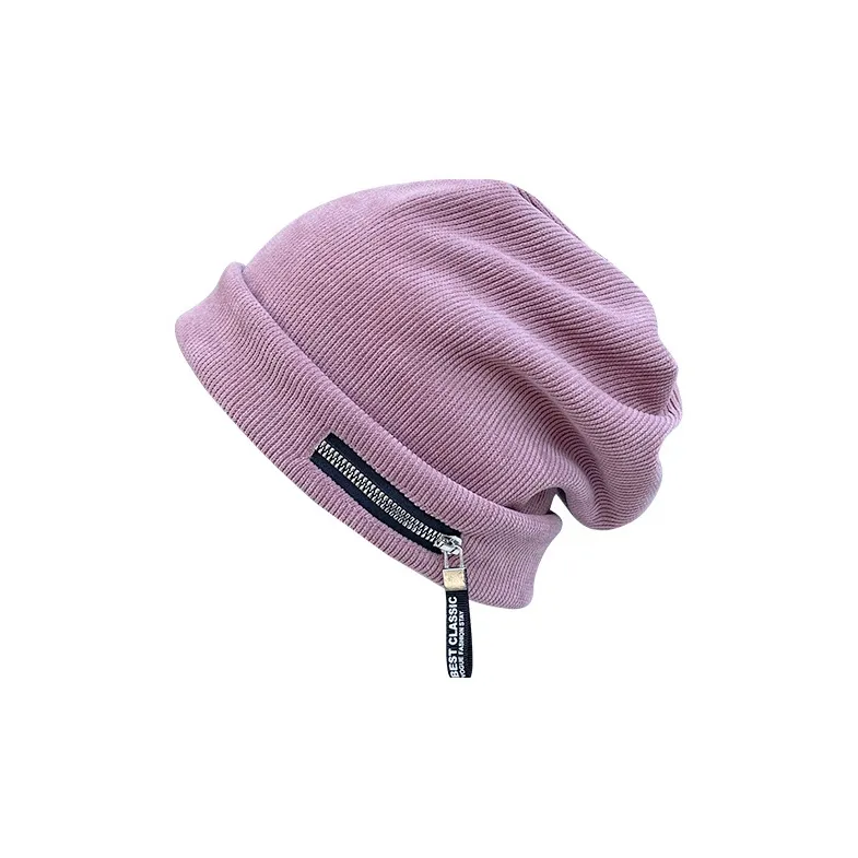 STUFFER Knitted Fabric Beanies Unisex-4