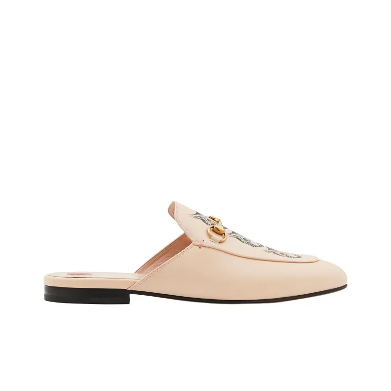 GUCCI Mystic Cat Casual Single Shoes Women's Pink-1