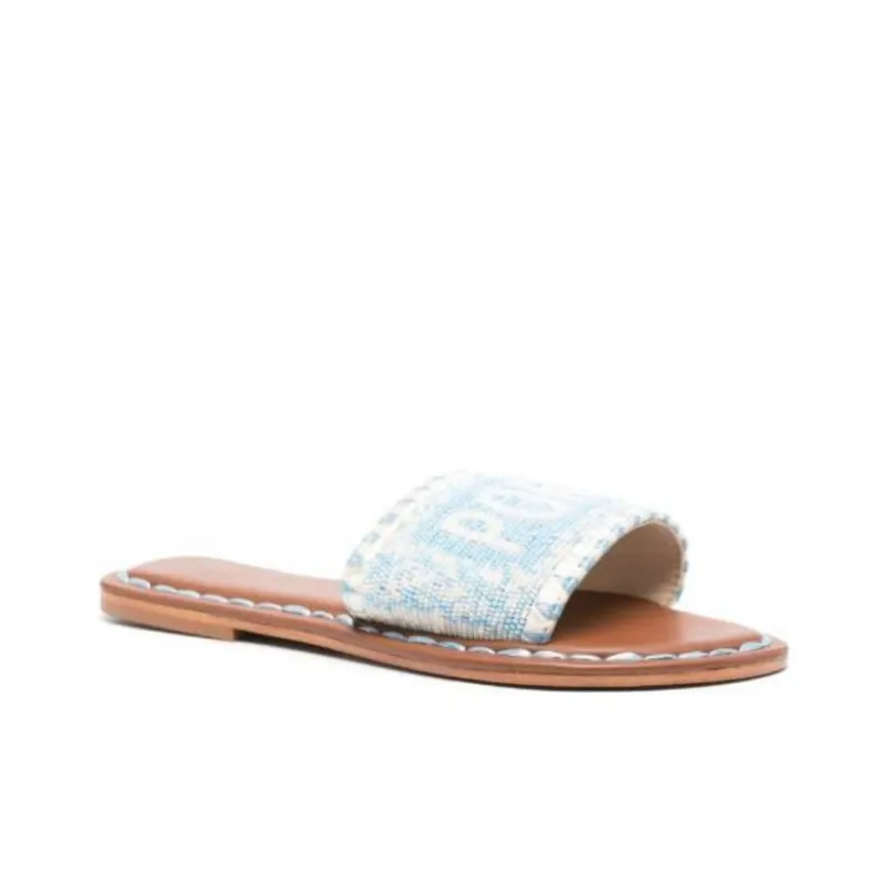 De Siena Slide Slippers Women's Blue-2