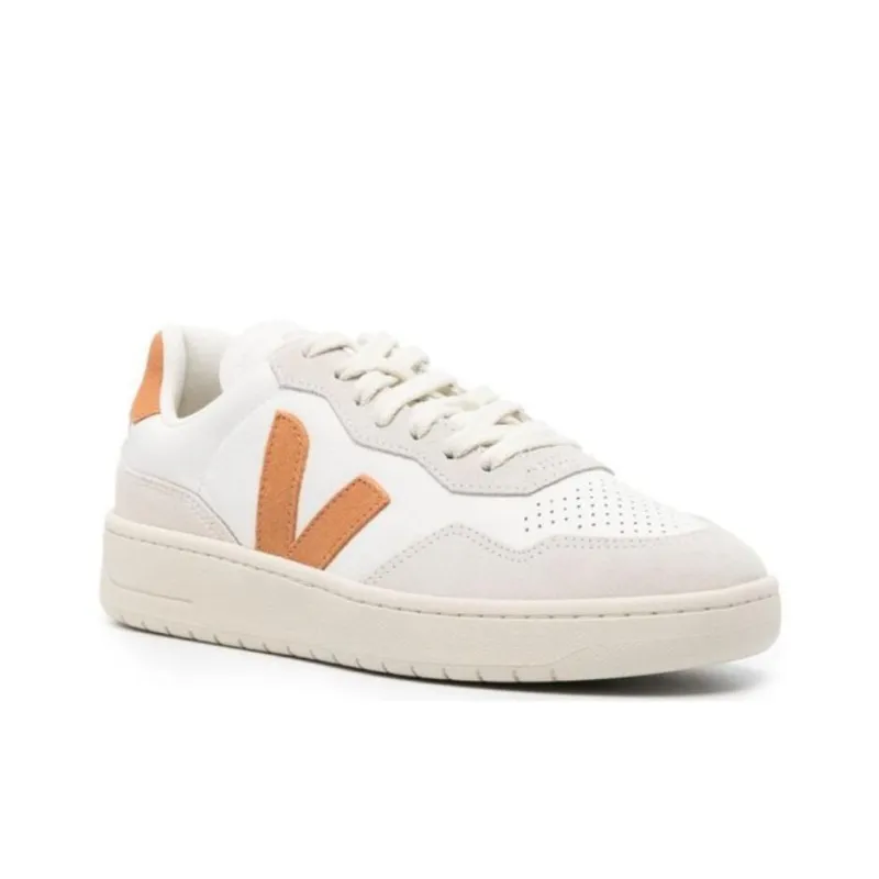 VEJA Women's V 90 Leather 'Extra White Umber'-2
