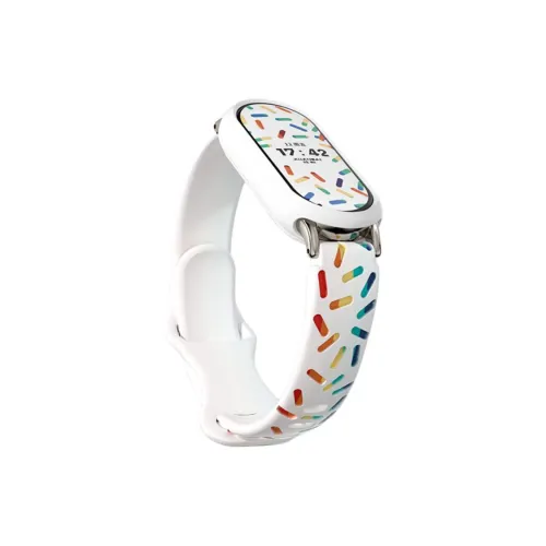 Yu Qing Compatible Xiaomi Smart Band 9/8/7 All NFC Version Smart Silicone Wristband Watch Bands 210mm Unisex