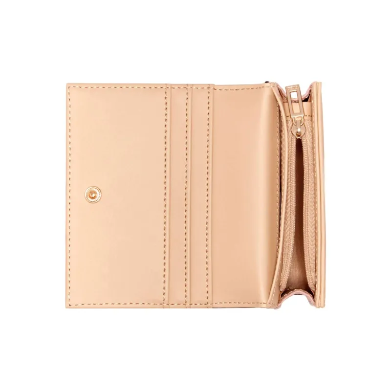 GUESS Coated Canvas Wallet Mini Women's White-2