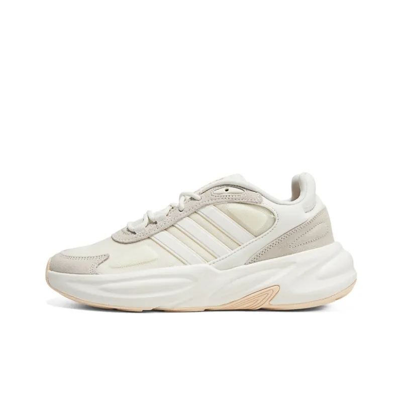 Adidas Anti-Slip Wear-Resistant Low-Top Running Shoes Women's Beige-0