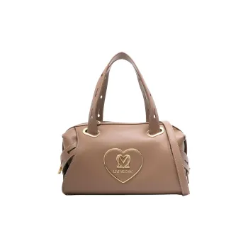 LOVE MOSCHINO Logo-Plaque Top Handle Bag