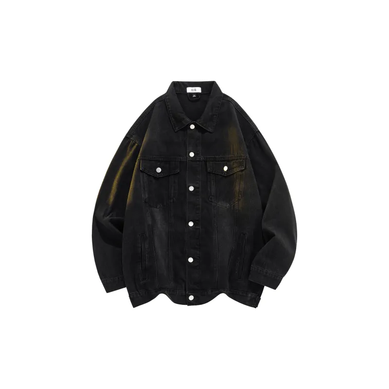 HCHUICHENG Denim Jackets Unisex-10