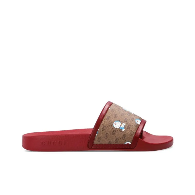 GUCCI X Doraemon GG Supreme Slides-1