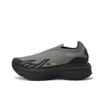 DESCENTE City Lift Slip Resistant Low Top Casual Shoes Unisex Gray Black