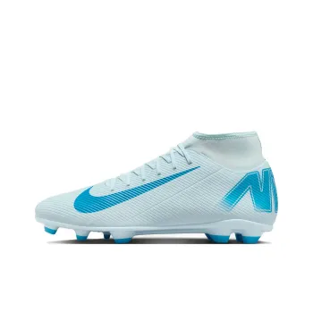 Nike Mercurial Superfly 10 MG Rubber Short Studs Anti Slip Wear Resistant Soccer Shoes Unisex Blue