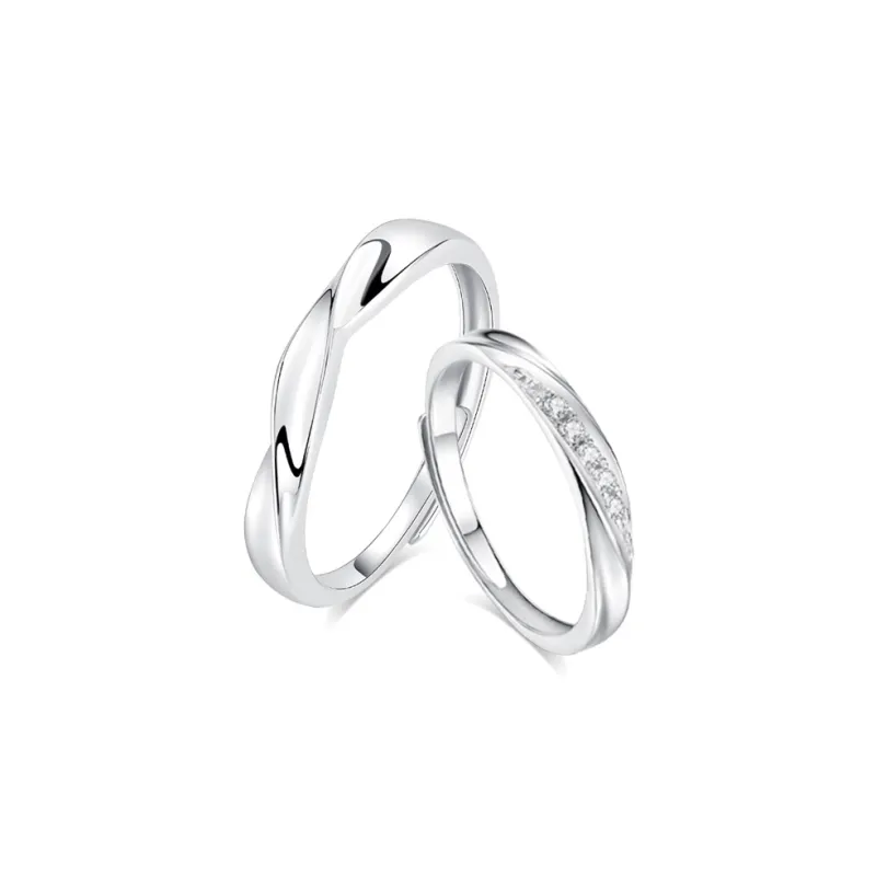 JUICY GRAPE Zircon Rings Unisex-2
