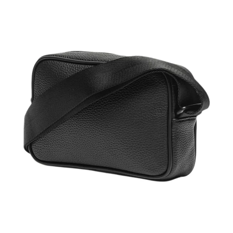 HUGO Polyurethane Crossbody Bag, Shoulder Bag Men's Black-1